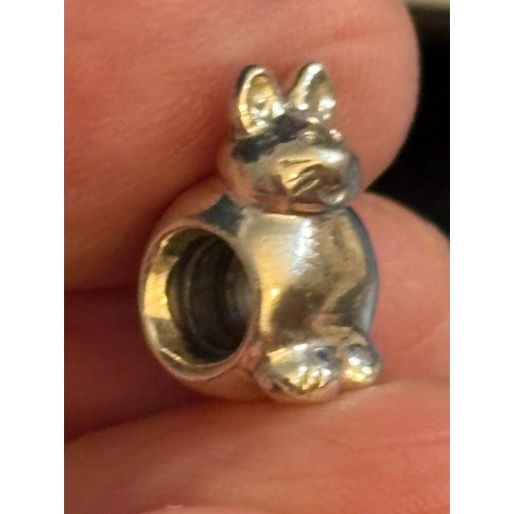 Pandora S925 Cat Charm Sterling Silver Animal Bead - Picture 5 of 5